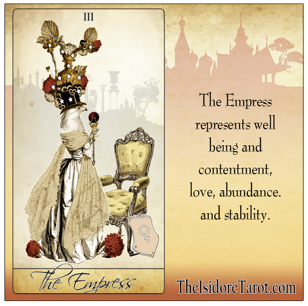 The Isidore Tarot Quick Meanings
